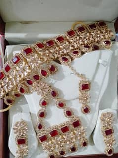 bridal jewellery set