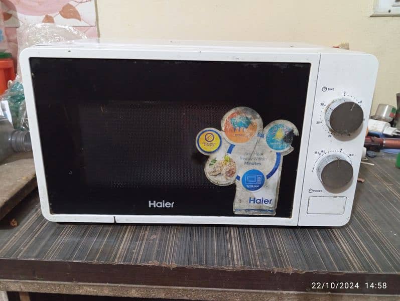 haier microwave 0