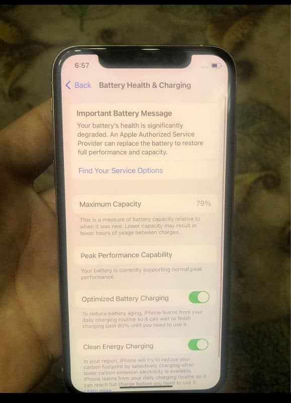 iPhone xs 64Gb 79health 3