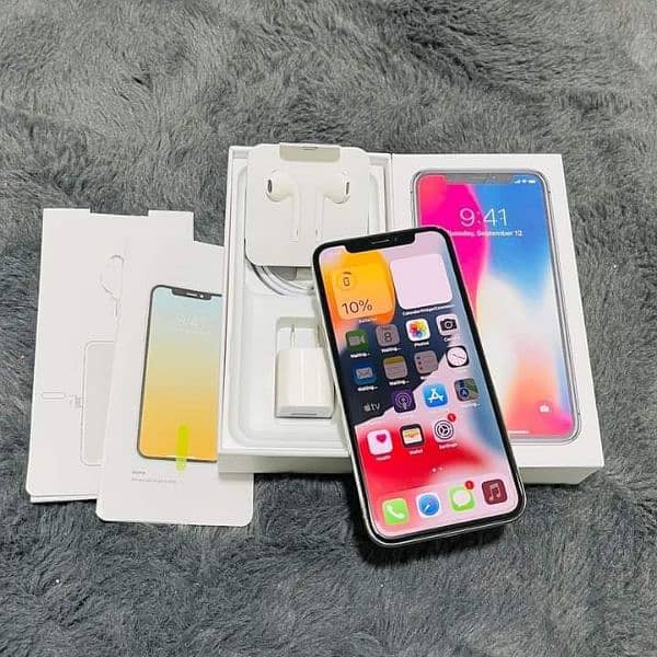 iphone x with complete box 0347-6101548 whatsapp number 1