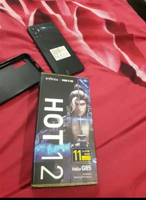 Infinix hot 12 6/ 5 128 10/10 condition 3