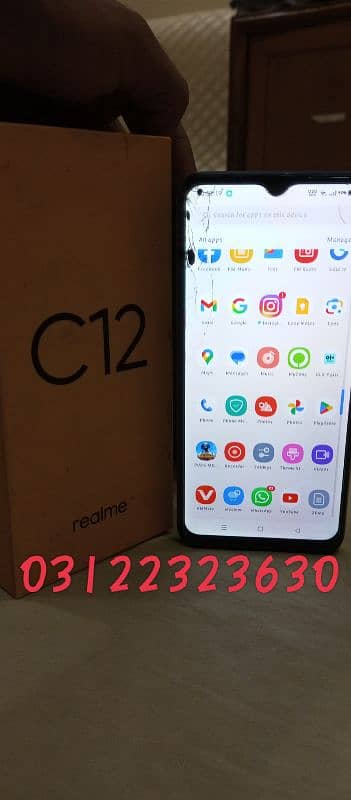 Realme C12 mobile for sell 1