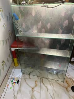 new glass showcase for sell in 4500