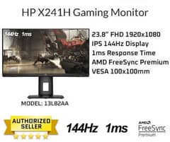 HP X24ih 24 inches 144hz 1080p FHD GAMING Monitor