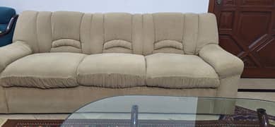 Comfortable 3-Seater Sofa Set for Sale – Great Condition!