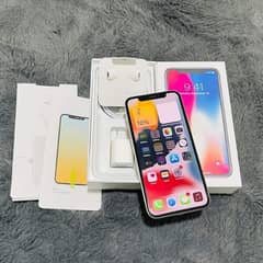 iphone x with complete box 0347-6101548 whatsapp number