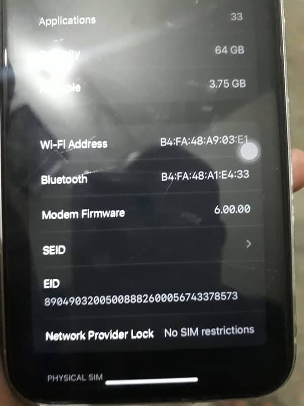 iPhone 11 64gb factory unlock all sims working 4