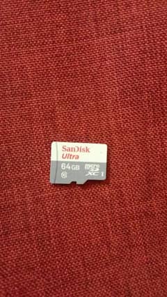 Sandsisk 64gb Memory card for sale