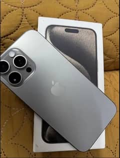 Iphone 15 pro max 256 H/K with box