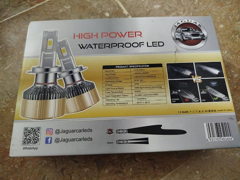 800w LED Car HeadLight 4