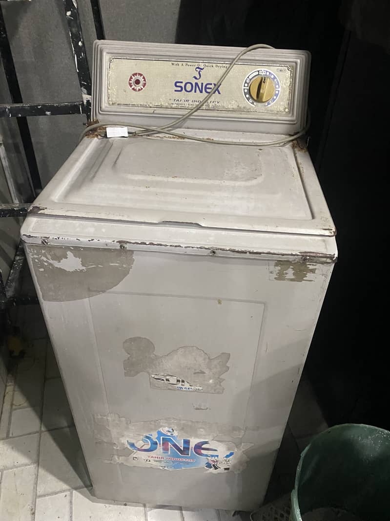 Washing machine and spinner 3