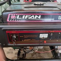 slightly used original Lifan 8500 generator