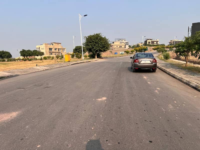 5Marla Semi Devolp Plot for sale Bahria Town Orchard Block 6