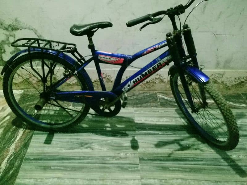 Bicycle in blue color 1