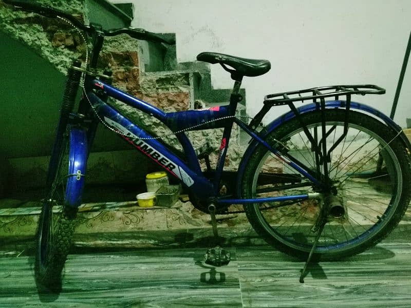 Bicycle in blue color 2