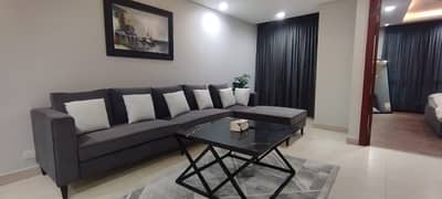 Luxury 1 Bedroom Apartment Fully Furnished Available For Rent In Gold Crest Mall And Residency DHA Phase 4