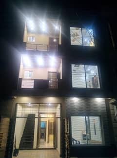 3 Marla 4 Story Building Brand New House For Sale Near Dental Hospital & College