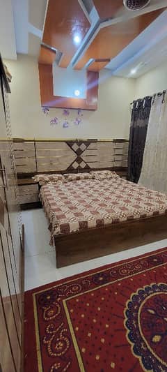 bedroom set with almari dressing table 0