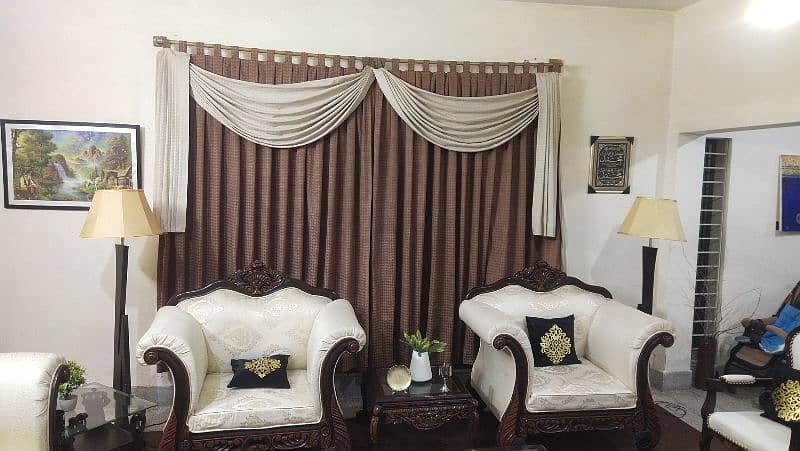 Curtains with Design (price negotiable) 1