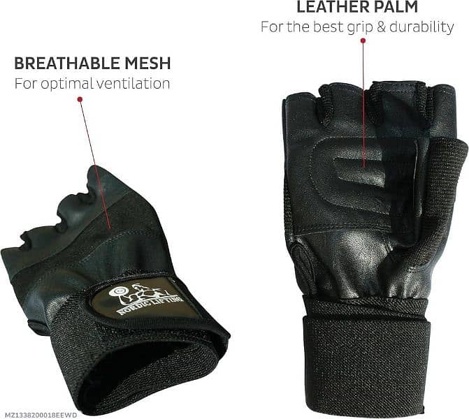 Gym Gloves Leather 0