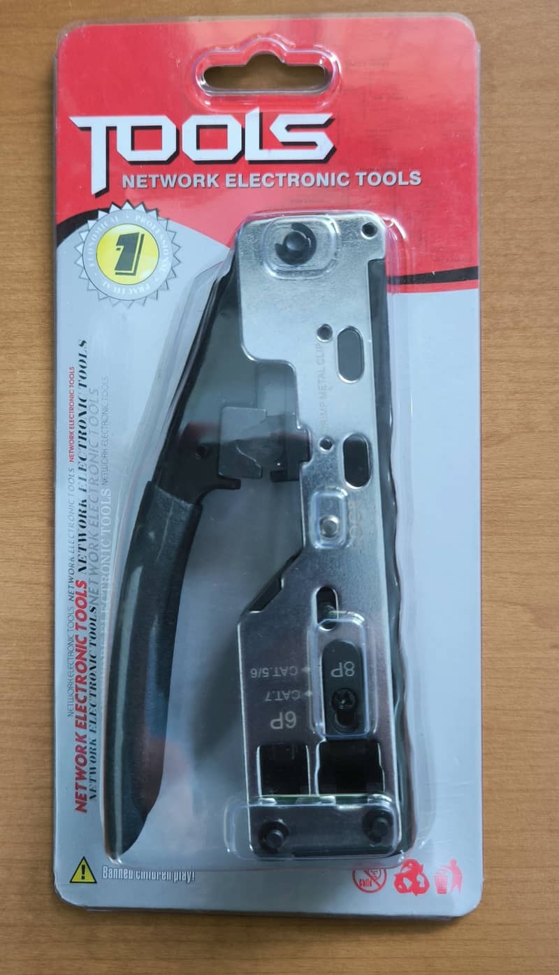 *IMPORTED* RJ45 Tool Network Crimper Crimping Tool CAT7 CAT6 CAT5E 0