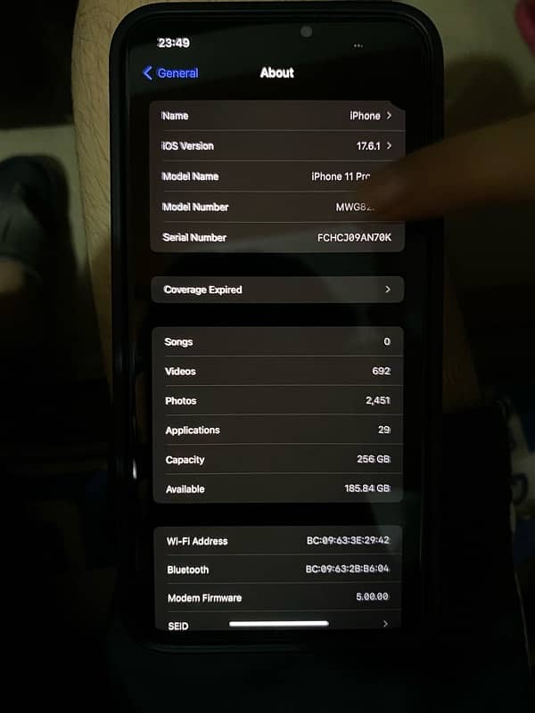 iphone 11 pro max 256gb 1