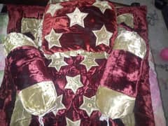 baby bedding winter set  &  old used shoes in good condition