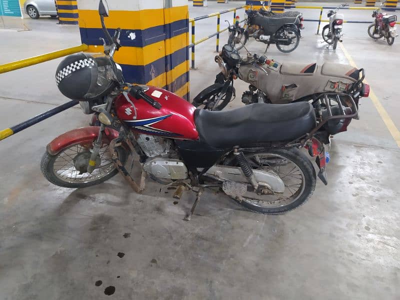 SUZUKI GS150 2016 LAHORE NUMBER SEALED ENGINE 13