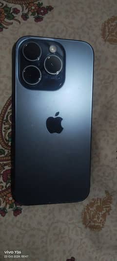 iPhone 15 Pro Blue Titanium 10/10 0