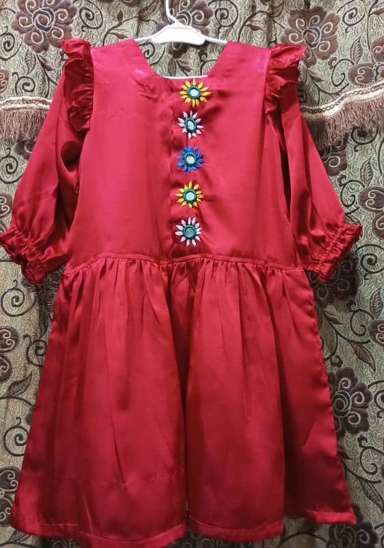 Embroidered stitched dress 2