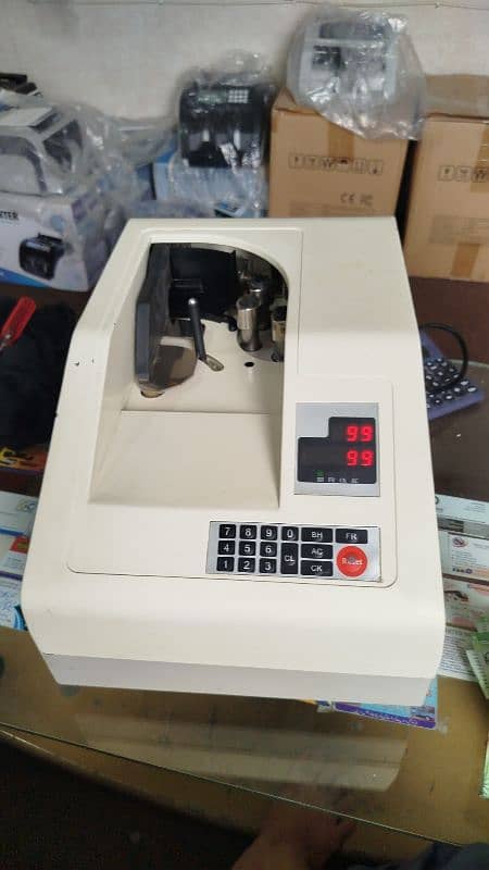 Cash counting machine, mix note counting packet Fake note detection 2