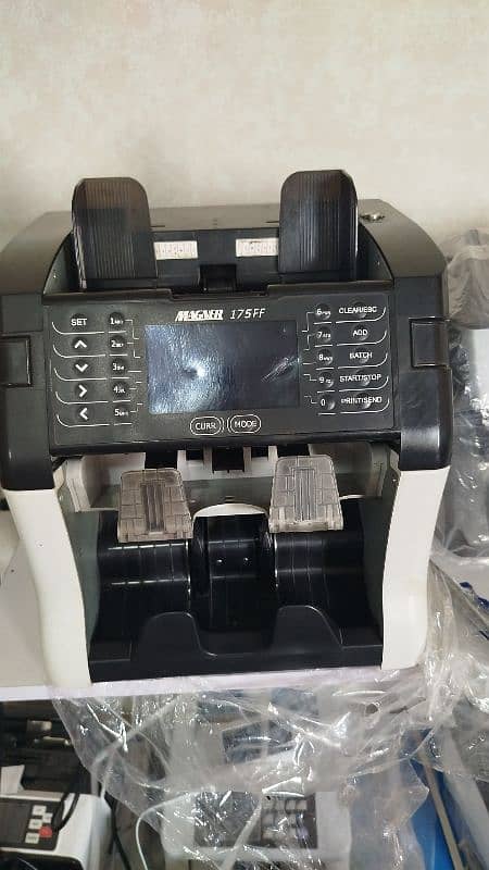 Cash counting machine, mix note counting packet Fake note detection 3