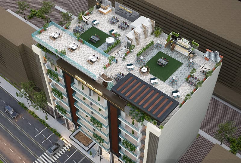 Town Square 1 Bedroom Luxury Apartments For Sale in Islamabad. 2