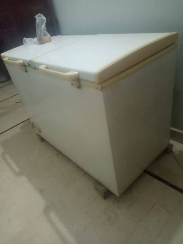 deep freezer 2 door running condition 1