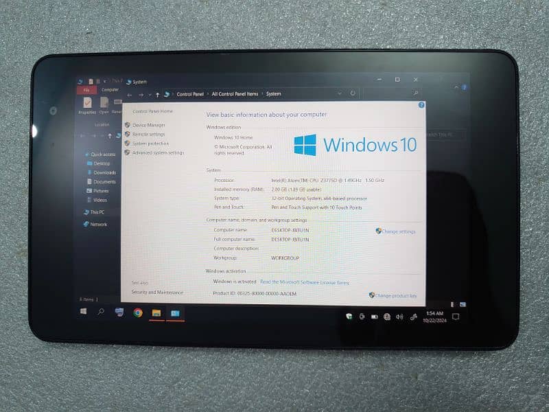 Windows 10 Tablet with Sim Support 7