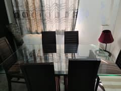 Dining Table with 6 chairs