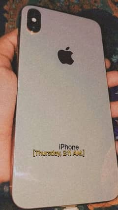 I phone Xsmax 256 gb pta aprove back camera m spot ha bus