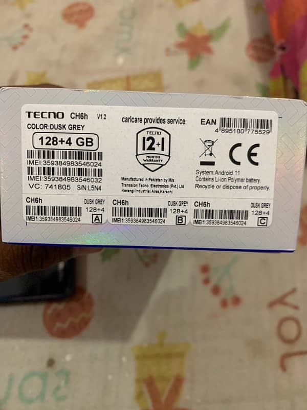 camon 18 T (4+128) 4