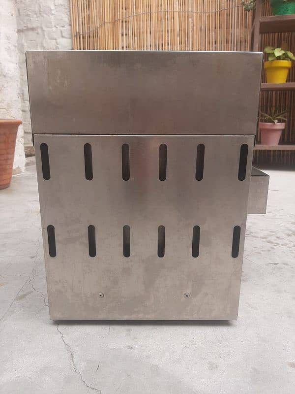 Gas frier 6 liter push start 3