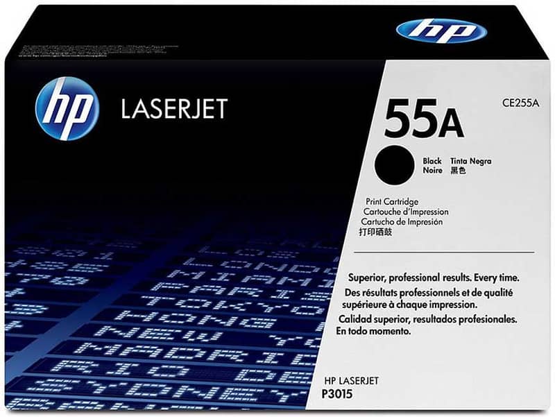 HP 55A Black Original LaserJet Toner Cartridge 0