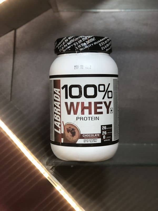 100% whey protien 0