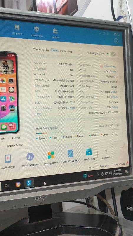 i phone 12 pro 256 pta approved 100 orignal 12