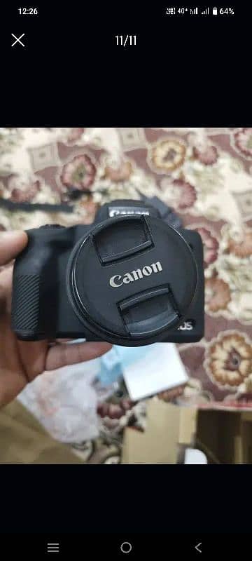 Camera M50 Mark ll with lens 8