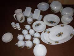 Marble dinner set antique set