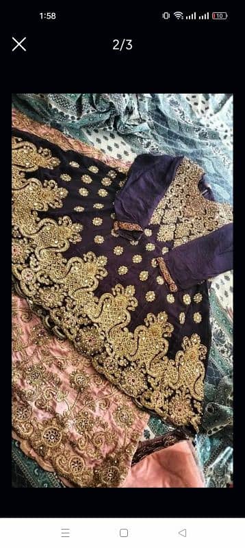 lehnga with short frock 10/10 condition 2