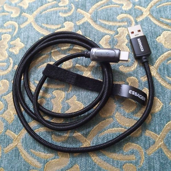 100W Fast Charging Cable with Display 6