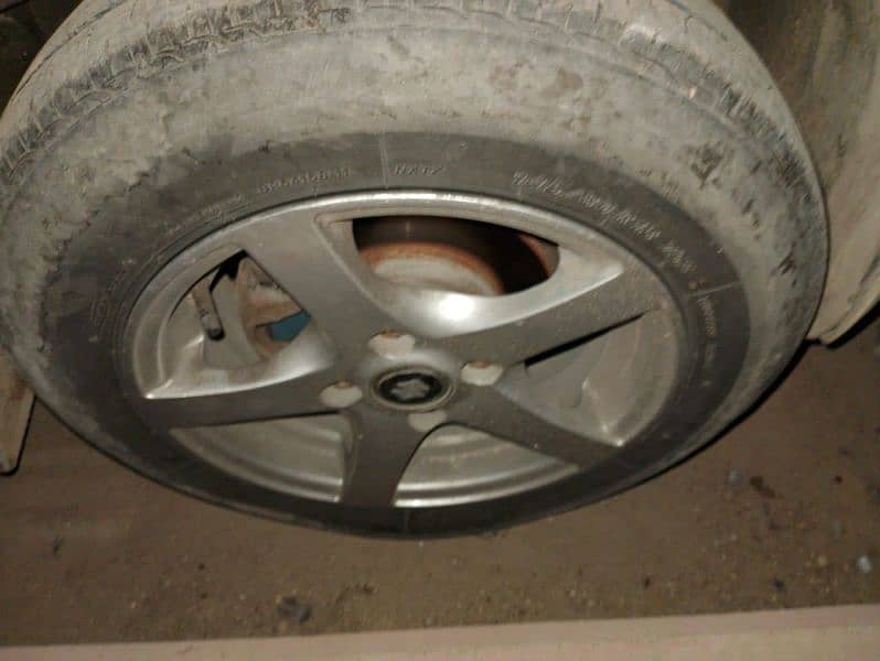 13 inches china allow rim with Tyre 6