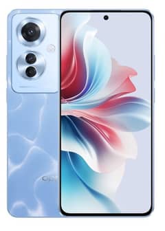 oppo reno 11 f blue colour lush condition 65k fnf all original asesrie 0