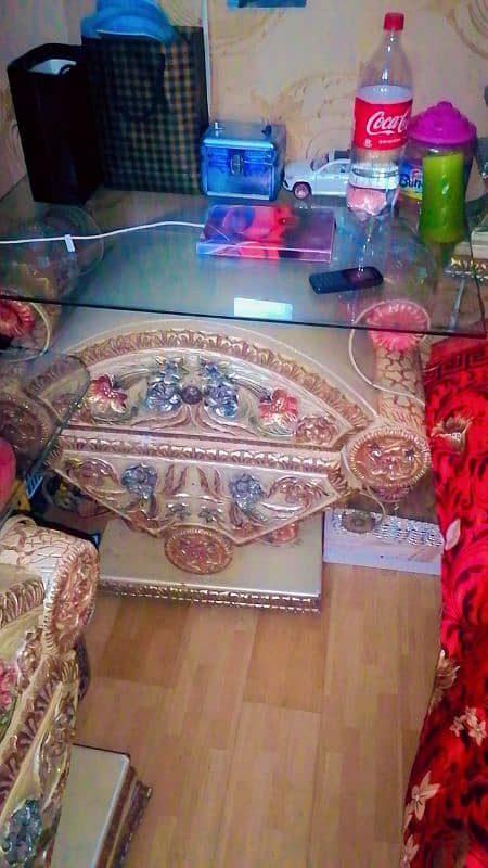 bed dressing tabel side tables and show case for sale 2