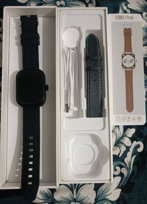 Z88 Pro Smart watch - Just box open - New price 5,000//- 2